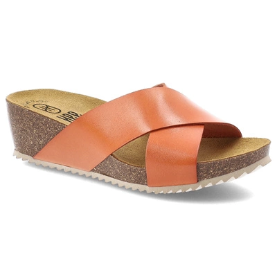 Pantofle HEE - 25004 Vaquetilla Naranja