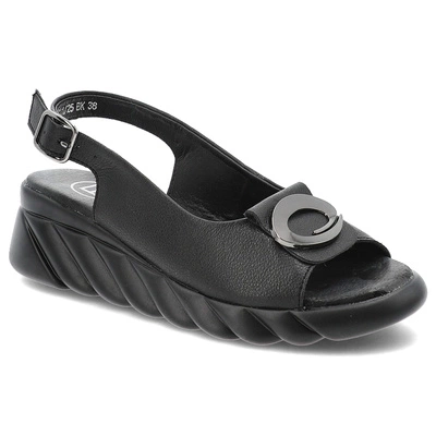 Sandály FILIPPO - DS7011/25 BK Czarny