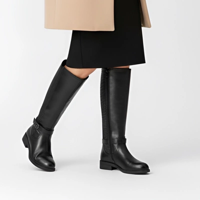 Kozačky FILIPPO - DKZ7331/25 BK Czarny