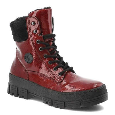 Kotníková Obuv RIEKER - Y0220-33 Red