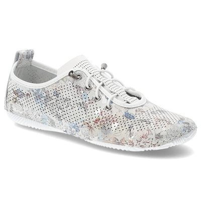 Polobotky ARTIKER - 56C2688 Białe Kwiaty