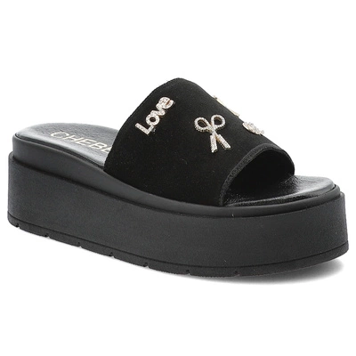 Pantofle CHEBELLO - 4600_-034-000-PSK-S370 Czarny