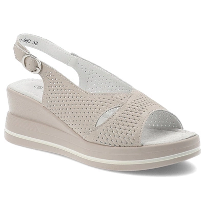 Sandály S.BARSKI - LR51-660 Beige