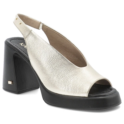 Sandály KARINO - 5544/112-P C.Złoty/Lico