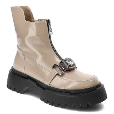 Boty S.BARSKI - MR870-94 Beige