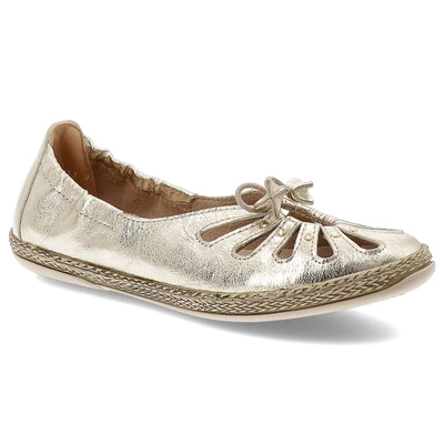 Balerínky ARMODO - 10179 Kryształ Złoto