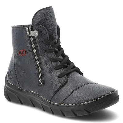 Kotníková Obuv RIEKER - 55034-14 Blue