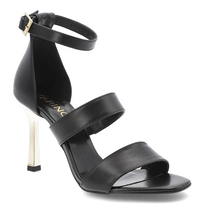 Sandály KARINO - 5677/076-P Czarny/Lico