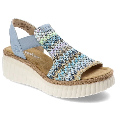 Sandály RIEKER - 69172-91 Barevné