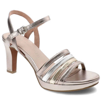 Sandály MARCO TOZZI - 2-28309-20 532 Rose Met.Comb