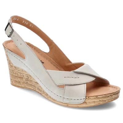 Sandály POLLONUS - 5-0691-001 Avorio