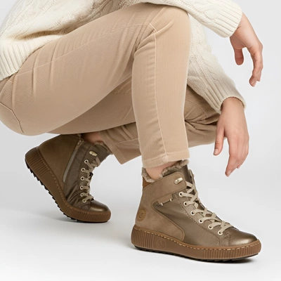 Kotníkové Boty RIEKER - Z6614-90 Bronze