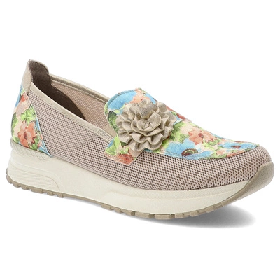 Polobotky RIEKER - N7460-31 Pink