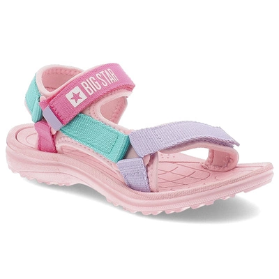 Sandály BIG STAR - RR374519 Róż