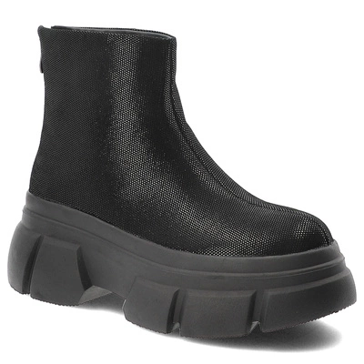 Kotníková Obuv S.BARSKI - MR52-204 Black