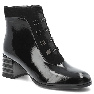Kotníková Obuv S.BARSKI - MR52-144 Black