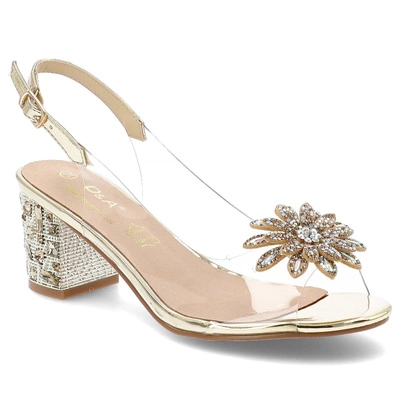 Sandály S.BARSKI - MR51-002 Gold