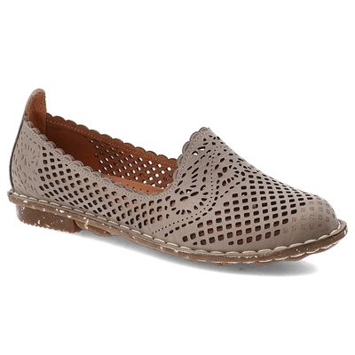 Balerínky RAVINI - 101 170-1 Capuccino 14