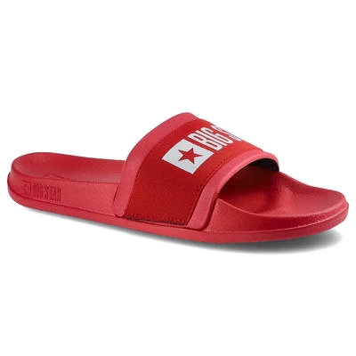 Pantofle BIG STAR - HH274A014 Czerwony