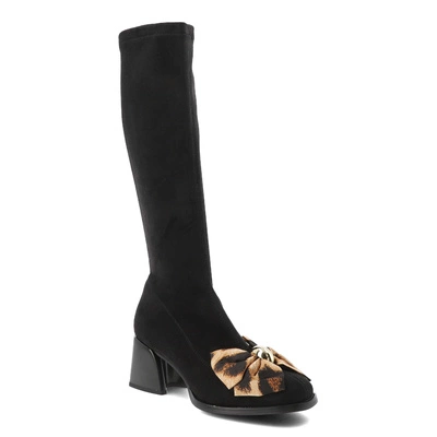 Kozačky S.BARSKI - JC52-828 Black