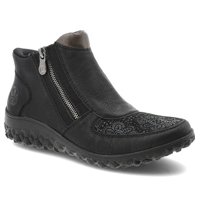 Kotníková Obuv RIEKER - 59558-00 Black