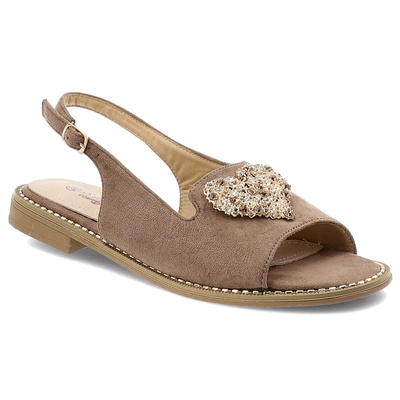 Sandály S.BARSKI - KV51-018 Taupe