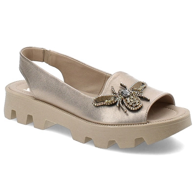 Sandály KARINO - 5196/074-P Zlaté