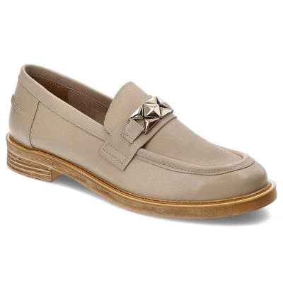 Mokasíny NESSI - 23422 Beż 02