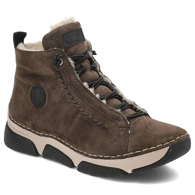 Trzewiki RIEKER - 45912-25 Brown