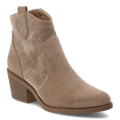 Kotníková Obuv S.BARSKI - HY52-537 Beige