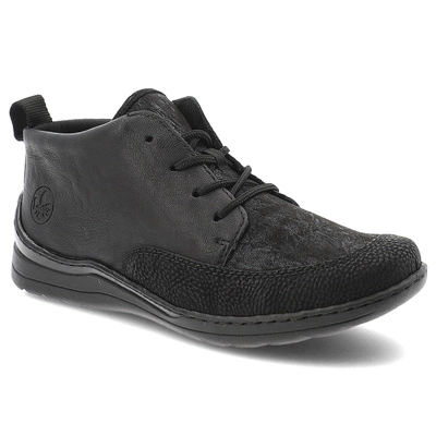 Polobotky RIEKER - 48922-00 Black
