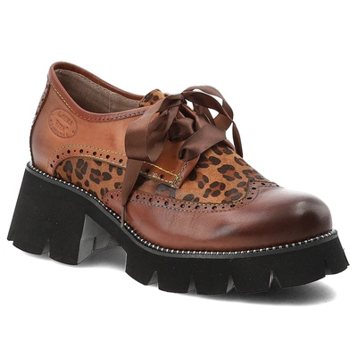 Polobotky LAURA VITA - Omio 66 SO7005-66 Camel