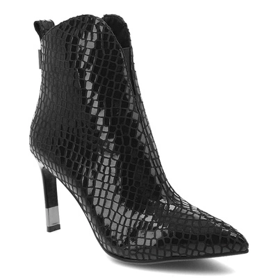 Kotníková Obuv S.BARSKI - CR52-705 Black