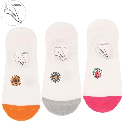 Balerínky MORAJ 3 Pary - CDB200-404 Mix Kolor