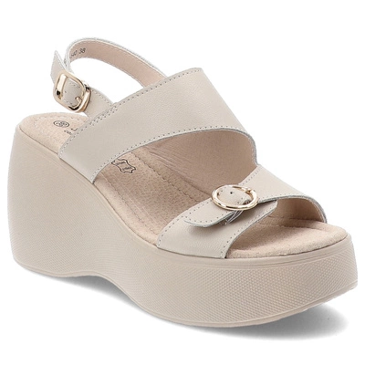 Sandály S.BARSKI - LR51-540 Beige