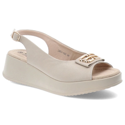 Sandály S.Barski - LR51-593 Beige