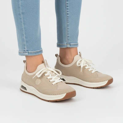 Polobotky RIEKER - 44562-62 Beige