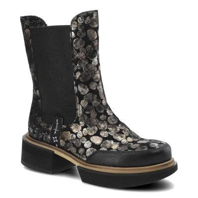 Boty MACIEJKA - 05269-25/00-3 Czarny/Złoty