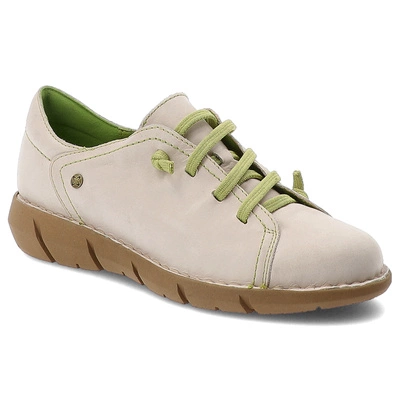 Polobotky MACIEJKA - P6818-10/00-1 Beż Brudny