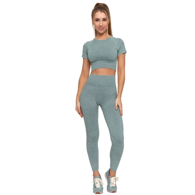 Souprava Top A Legíny MORAJ - Top BD1900-508+Legginsy RDL2200-013 Green