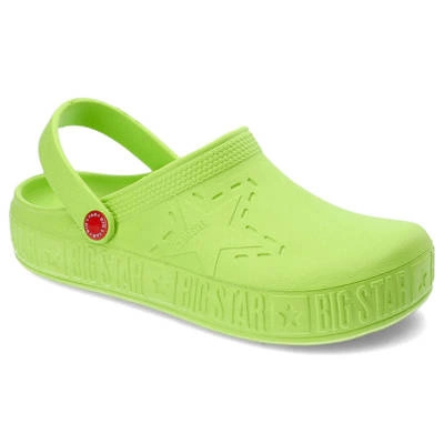 Pantofle BIG STAR - II275006 Zielony