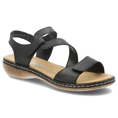 Sandály RIEKER - 659C7-00 Black