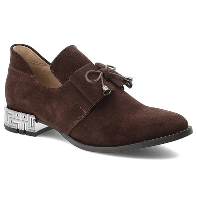 Polobotky ARMODO - 1399 Czekolada Welur