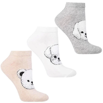 Ponožky MORAJ 3 Pary - CSD240-143 Mix Kolor