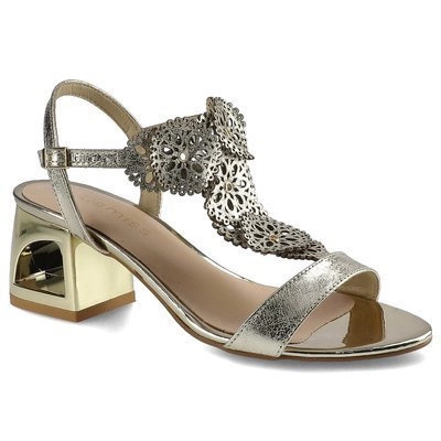 Sandály DAMISS - DS-496/8 Złoty Wenus