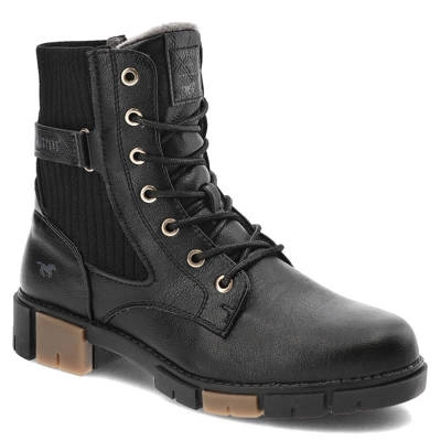 Boty MUSTANG - 1443-502-9 Czarne 51C0053