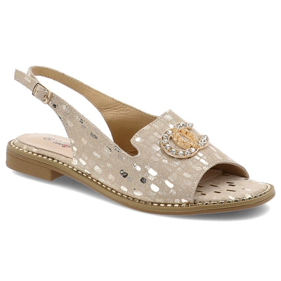 Sandály S.BARSKI - KV51-096 Lt.Gold
