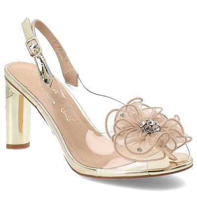 Sandály S.BARSKI - MR52-236 Gold