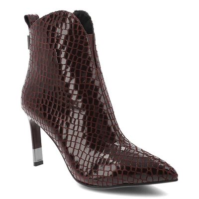 Kotníková Obuv S.BARSKI - CR52-705 Wine