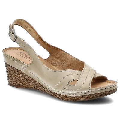 Sandály POLLONUS - 5-0789-017 Capucino